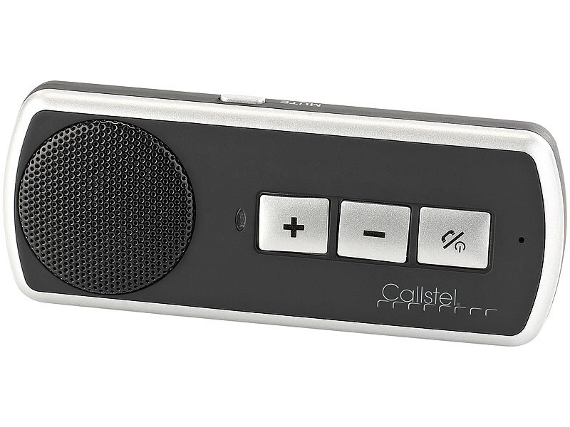 Callstel AUX Adapter, Bluetooth: Freisprecheinrichtung, Bluetooth,  MP3-Streamer, AUX, integrierter Akku (Adapter Auto, Bluetooth)