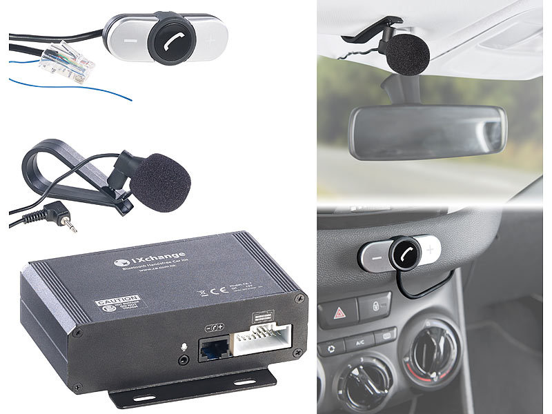 Callstel Auto Bluetooth: Autoradio-Freisprecher & Streaming-Empfänger,  Bluetooth zum Nachrüsten (nachrüsten Auto, Bluetooth)