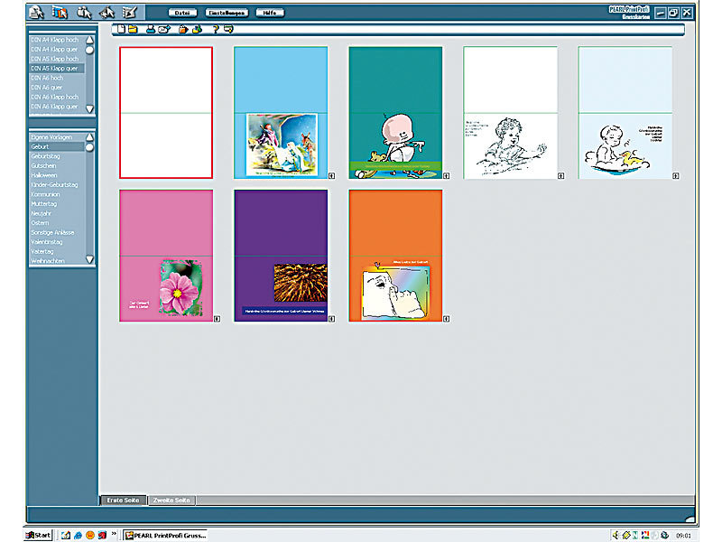 Pearl Vx 43 Easy Karten Download Kostenlos Grußkarten-Druckprogramm V3.0 für PEARL-Karten