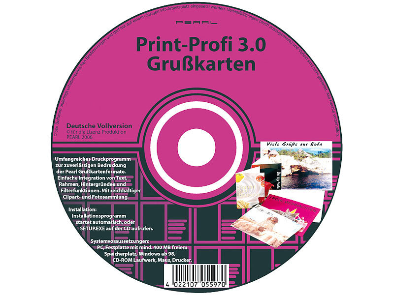 Pearl Vx 43 Easy Karten Download Kostenlos Grußkarten-Druckprogramm V3.0 für PEARL-Karten