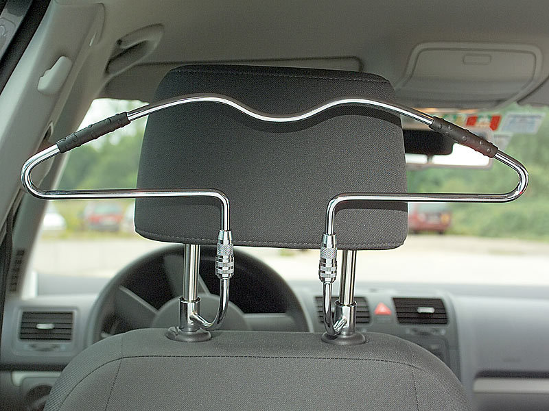 Katai Auto-Kleiderbügel - Erweiterbarer Stahl-Ständer Für Faltenfreie Kleidung Im Auto