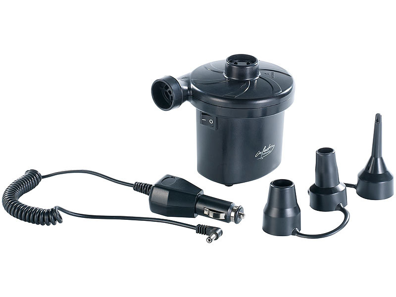 infactory aufladbare Akku Pumpe: Kompakte Akku-Luftpumpe zum bequemen Auf-  und Abpumpen (Elektrische Luftpumpe)