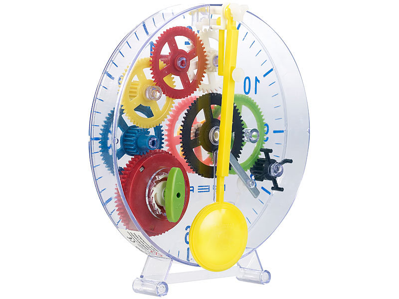 PEARL Uhrenbausatz: Meine erste Uhr: Pendeluhr-Bausatz für Kinder