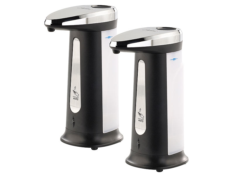 300ML Elektrischer Seifenspender mit IR Sensor Seife Dispenser Shampoo Dispenser