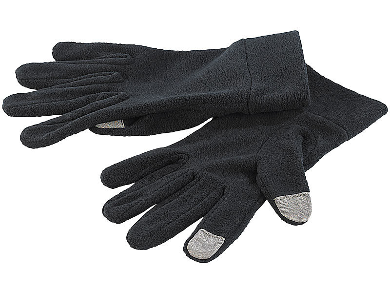 Fleece Touch handschuhe  Gr 6,5 7 7,5 8 8,5 /L Damen  Strick