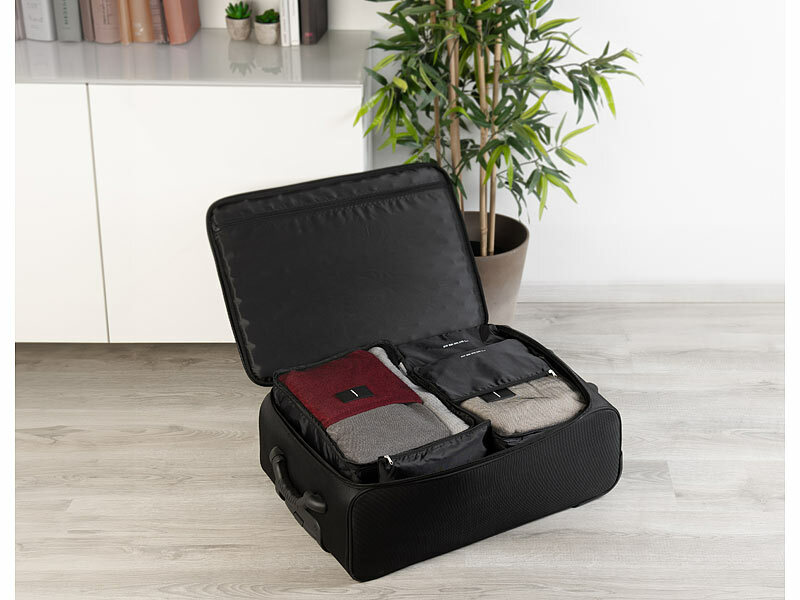 Xcase Packtaschen: XL- und XXL-Koffer-Organizer, Packwürfel zum