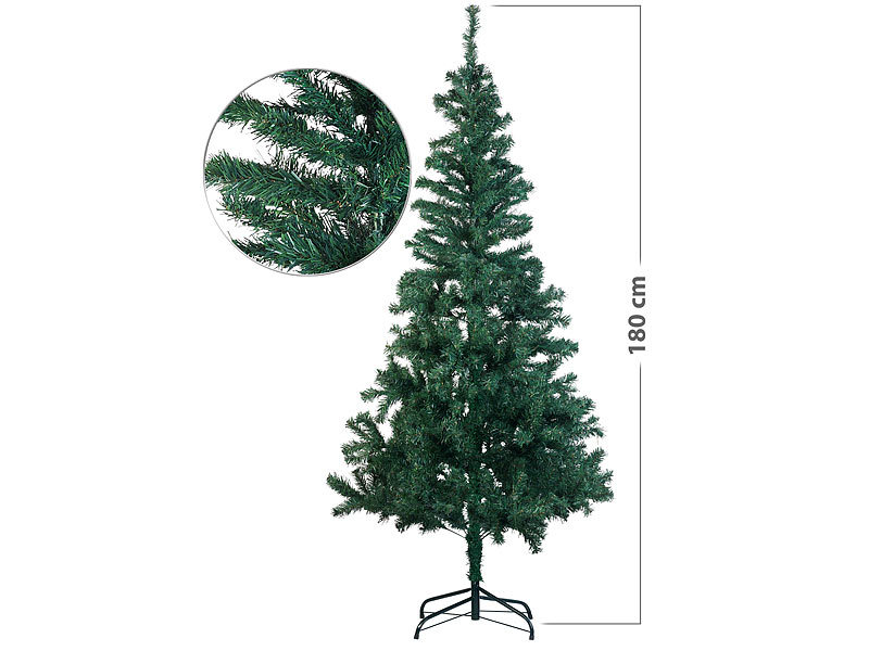 Grün Kunstbaum Weihnachtsbaum 60 cm PVC Künstlicher Tannenbaum Christbaum Fest