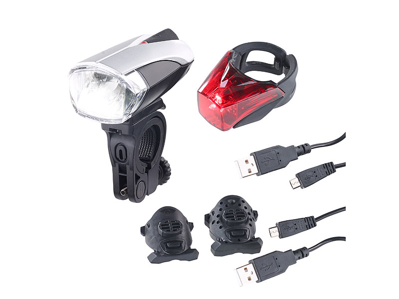 KryoLights Fahrradlicht mit Sensor LEDFahrradlampenSet