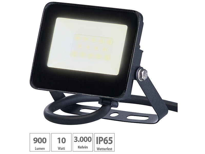 220V 50W RGB LED Fluter Flutlicht Scheinwerfer Aussen Gartenstrahler Wandlampe