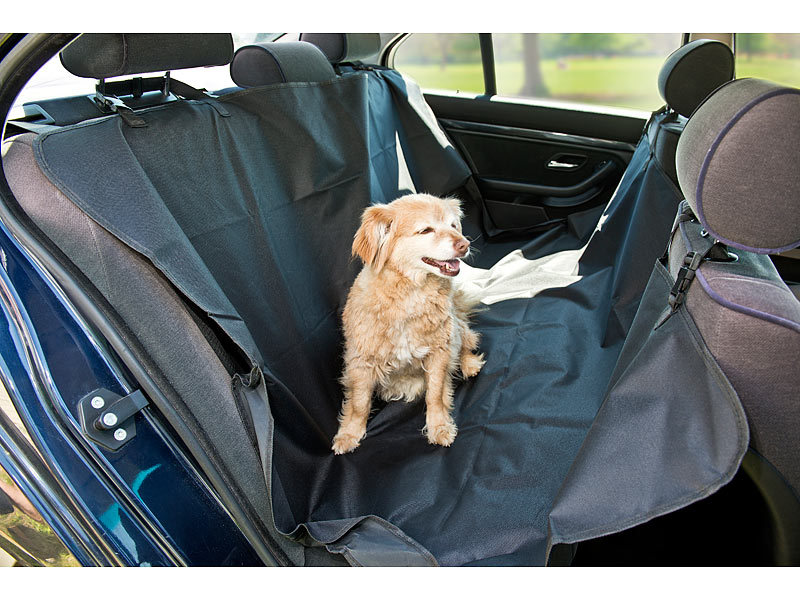 Hunde Autositz-Schonbezug für die Rücksitzbank