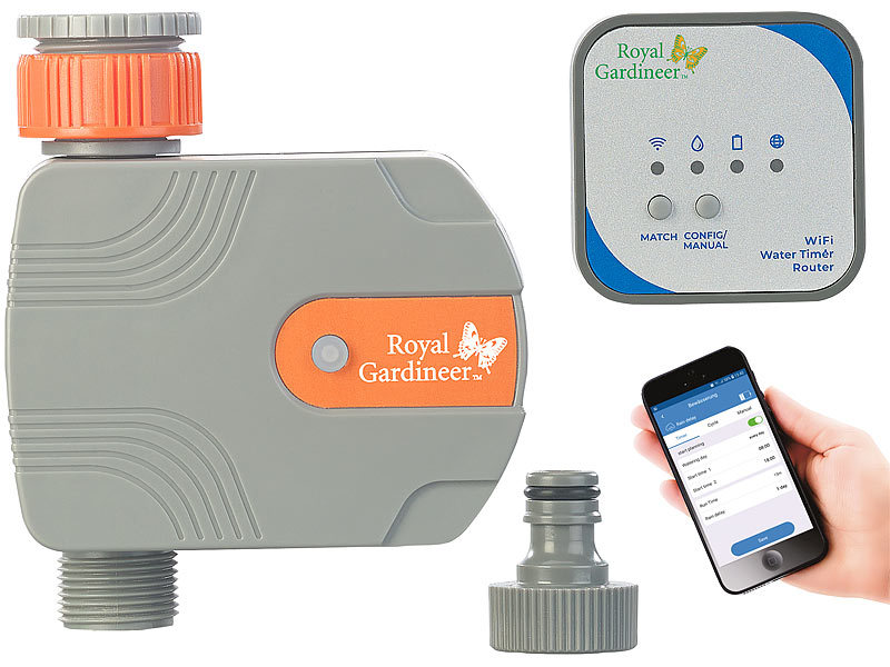 Royal Gardineer Bewässerungsanlage mit WLAN