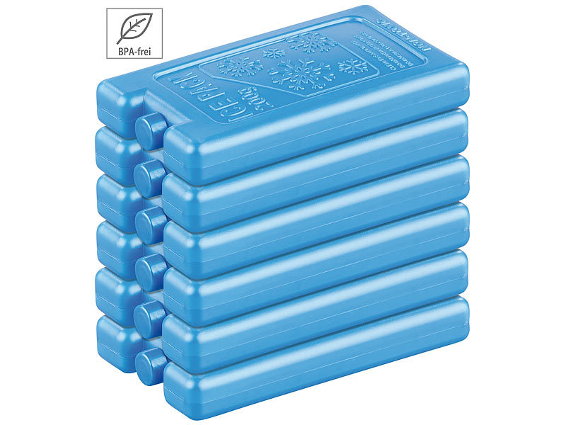 PEARL Kühlakku: 6er-Set Kühlakkus mit je 200 g Füllung, für bis 12 Stunden  Kühlung (Kühlakkus für Kühltasche)