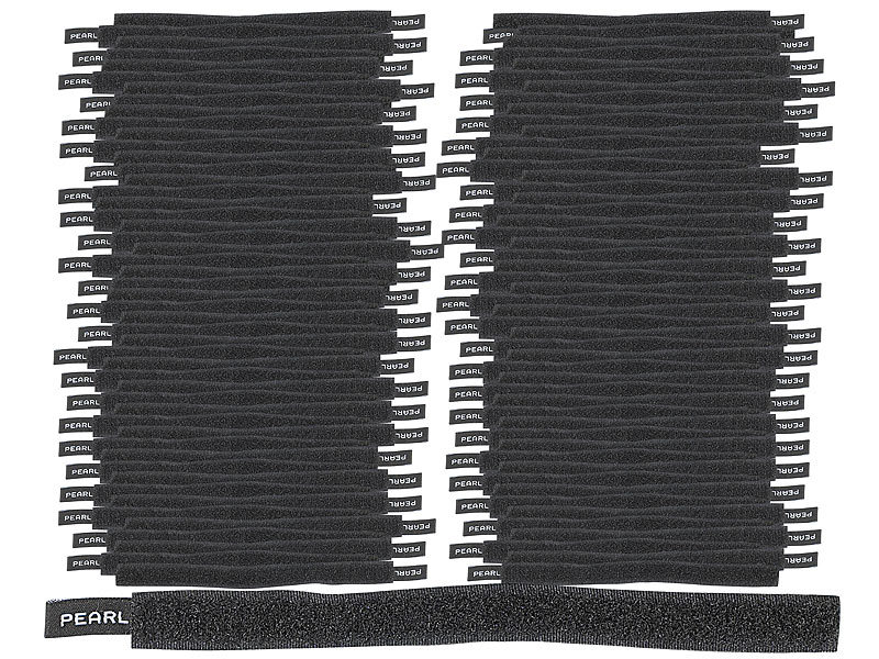 Klett Klebeband: Selbstklebende Klettverschluss-Rolle (Haken- &  Flauschband) 20mmx5m (Klettbänder)