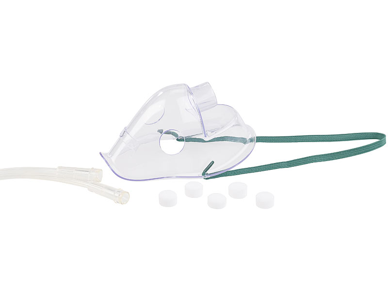 Medizinischer Kompakt-Inhalator für Erwachsene und Kinder. 