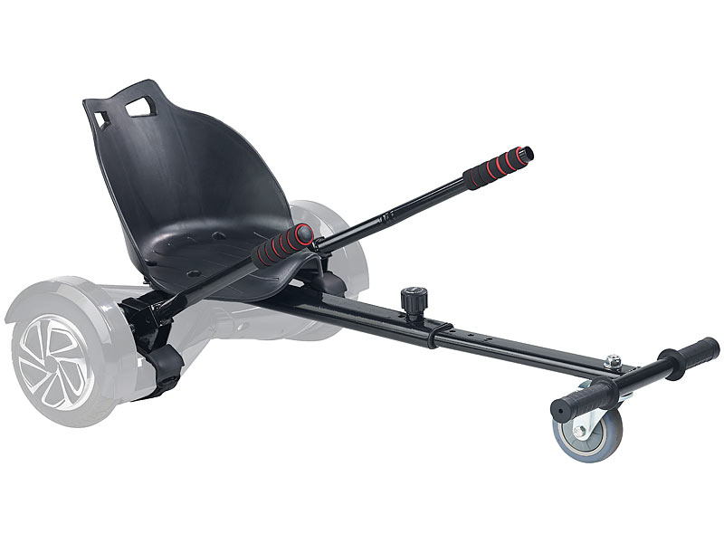 Speeron Hoverboard Sitz: Nachrüst-Set Kart-Sitz für Elektro-Scooter bis 8,  belastbar bis 100kg (Hoverbord Sitz)