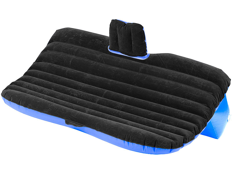 Aufblasbare Luftbett Matratze Bett Luftmatratze für Auto Rücksitz Elektropumpe H 
