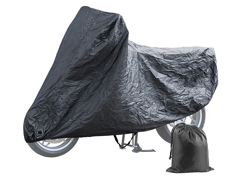 PEARL Roller Abdeckung: Wasserabweisende E-Bike- & Motorrad-Vollgarage (S),  199 x 89 x 117 cm (Roller Abdeckplane)