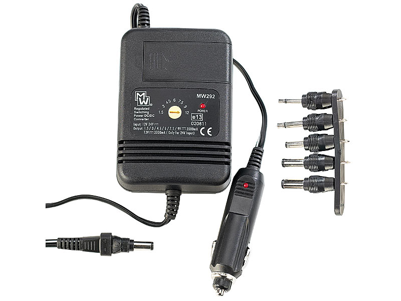 KFZ-Adapter DC12V Zigarettenanzünder Kabel Stecker Power für 12V TV-Geräte  O