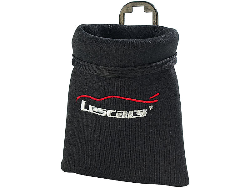 Lescars Autotasche: Neopren-Smart-Pocket - Die praktische Tasche im Auto ( Brillenhalterung Auto)