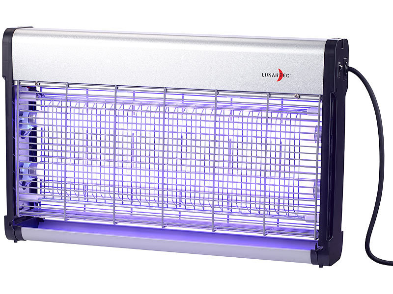 2X  Mückenvernichter Mückenlampe Elektrisch UV-Lampe Insektenvernichter Draußen 