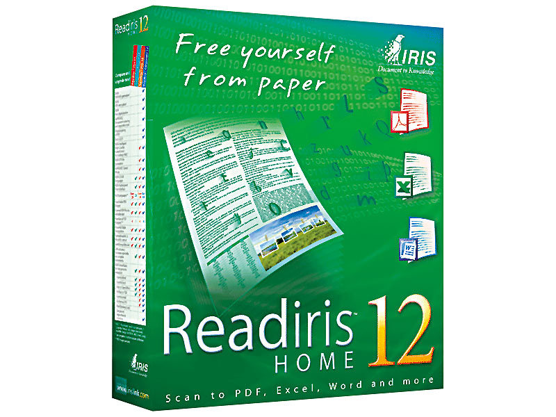 Software iris readiris home 12.0 pro ocr software test