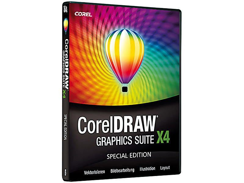 CorelDRAW Graphic Suite X4 Special Edition (kommerziell nutzbar)