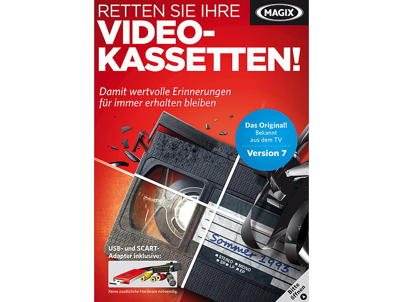 Magix Retten Sie Ihre Videokassetten 7 Probleme MAGIX Retten Sie Ihre Videokassetten 7