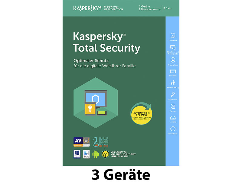 Telecharger kaspersky total security 2018