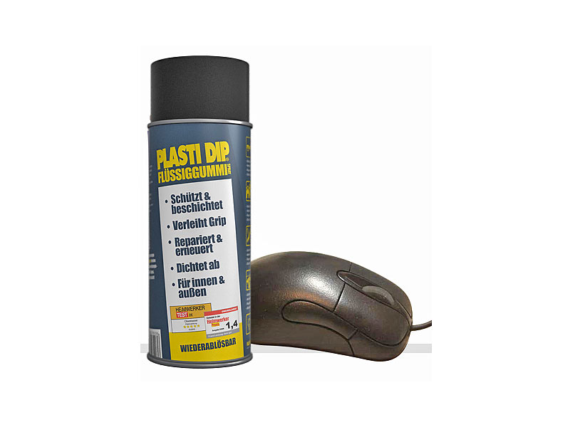 Plasti Dip Flüssiggummi Spray, 400ml, schwarz