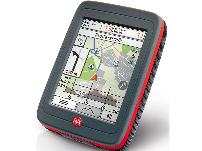 Falk Outdoor Falk Ibex 30 Rad- & Wander-Navigationsgerät mit