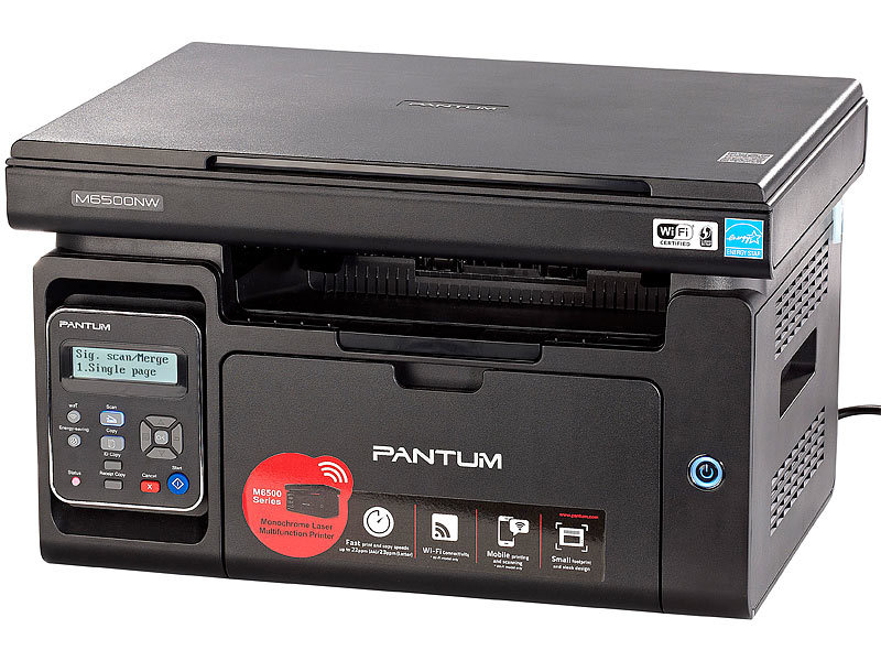 Pantum Drucker: Professioneller 3in1-Mono-Laserdrucker M6500W PRO mit .