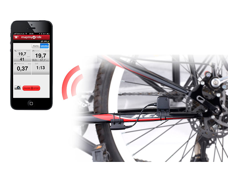 Callstel Fahrradsensor iPhone für