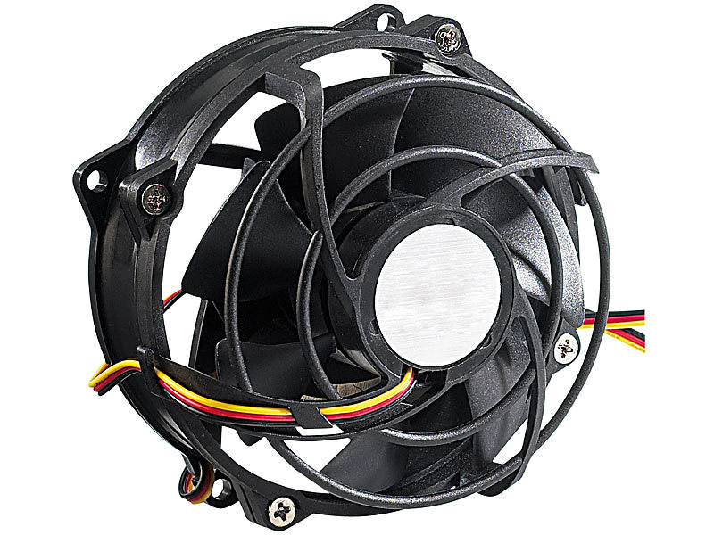 Mod-it Hocheffektiver 80 mm-Lüfter mit Doppel-Turbine