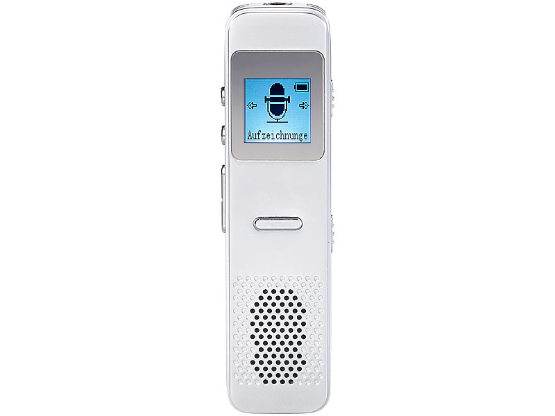 8GB Digitales Diktiergerät Recorder Geräuschaktivierte Aufnahmegerät HIFI MP3 ZB