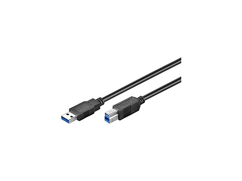 Goobay Anschluss-Kabel: USB-3.0-Anschlusskabel Typ-A-Stecker Auf Typ-B ...