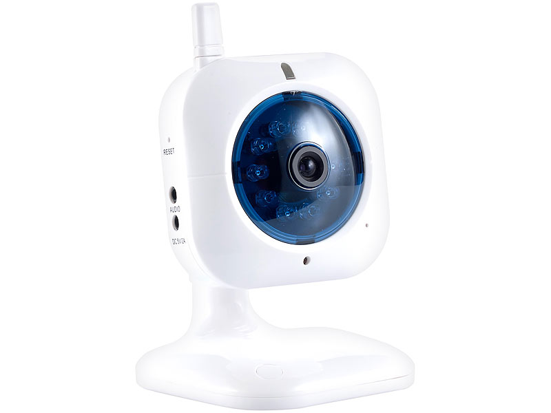 Wifi Babyphone mit 1080P CCTV Kamera 2-Wege-Audio Temperatur Bewegungserkennung 