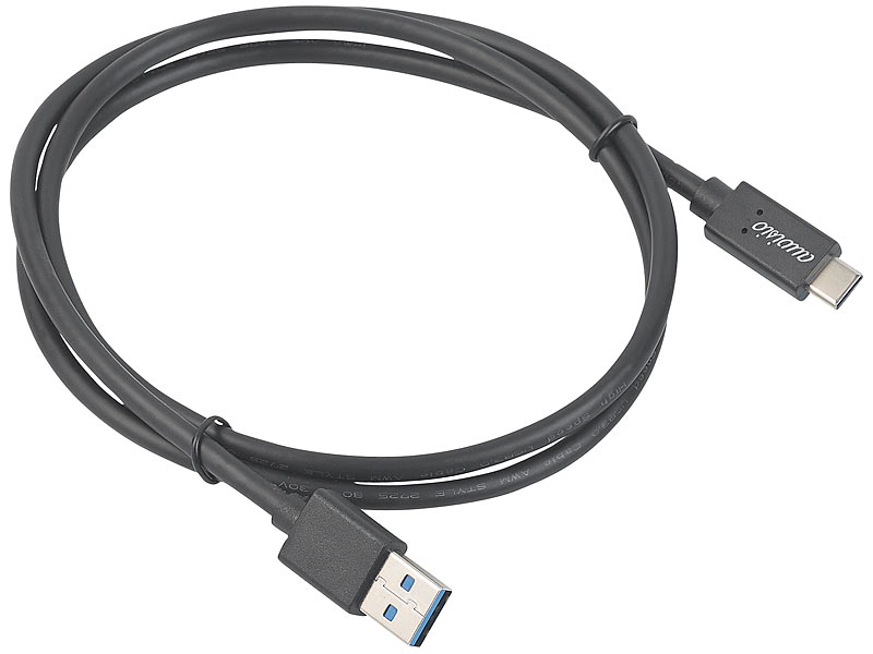 1m USB Strom Y Kabel Anschlusskabel 2x USB2.0 A-Stecker /</> Mini5 B 5pol USB St.