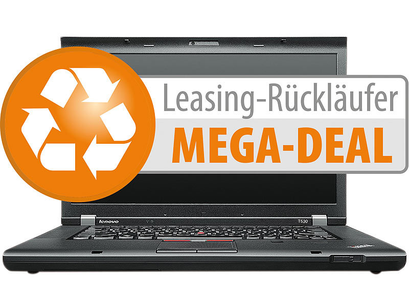 Lenovo ThinkPad T530, 39,6 cm/15,6", Core i5, 240 GB SSD, Win 10 (refurb.)
