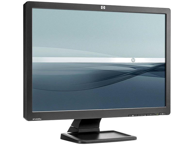 hp Monitor HP LE2201W, 22",1680 x 1050 Pixel, schwarz (refurbished)