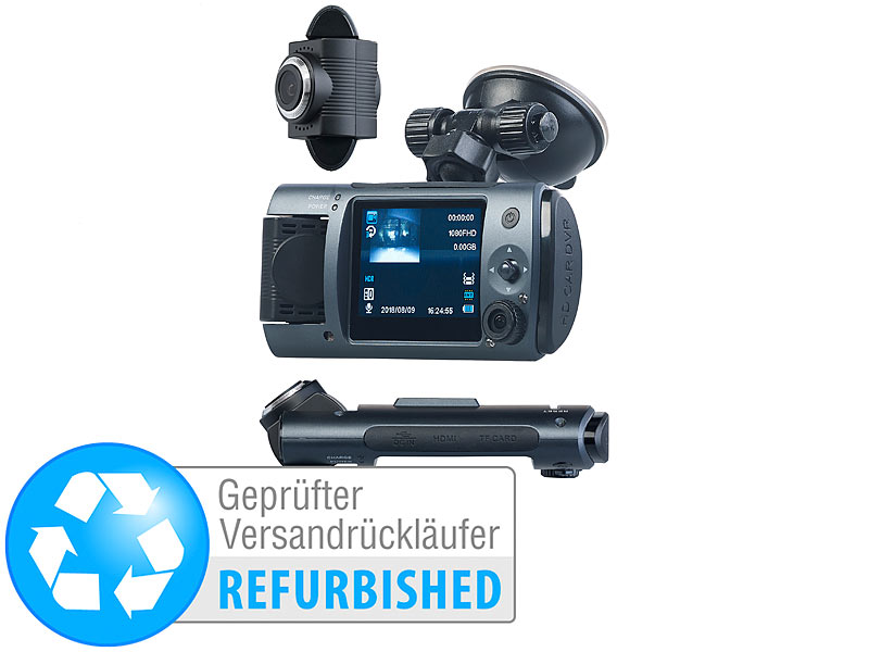NavGear Auto-DVR-Kamera MDV-2250.IR mit TFT & Bewegungserkennung ab 21,99 €