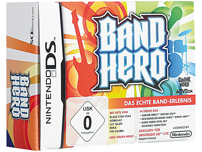 Activision Guitar Hero Band Hero Bundle (Nintendo DS Lite)