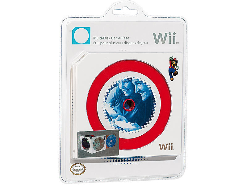 MultiDisk Game Case Mario (Nintendo Wii)