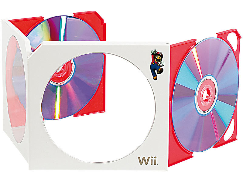 MultiDisk Game Case Mario (Nintendo Wii)