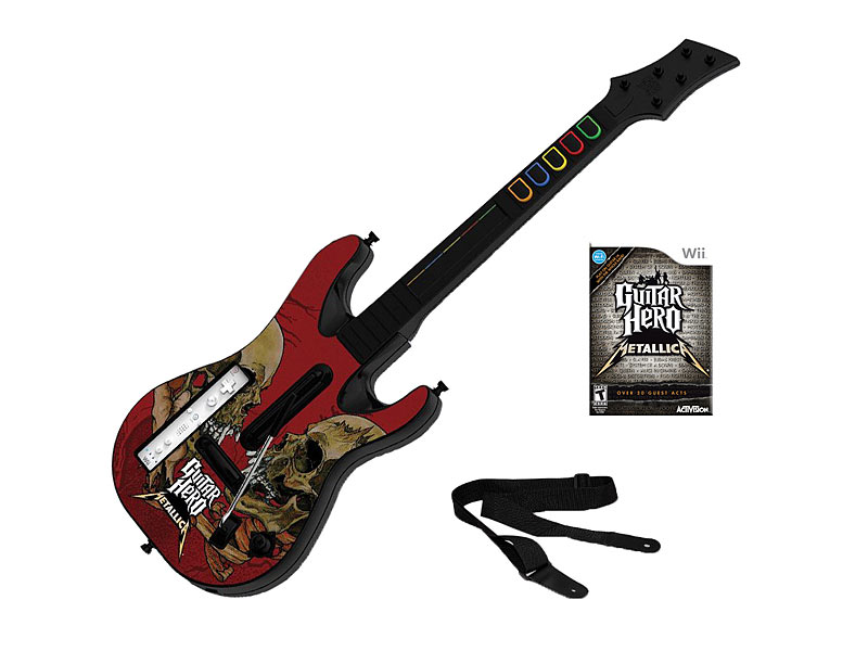 Activision Guitar Hero Metallica Bundle (Nintendo Wii)