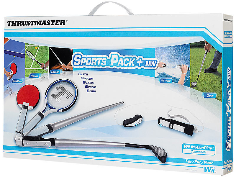 Thrustmaster Sports Pack + NW (Nintendo Wii)