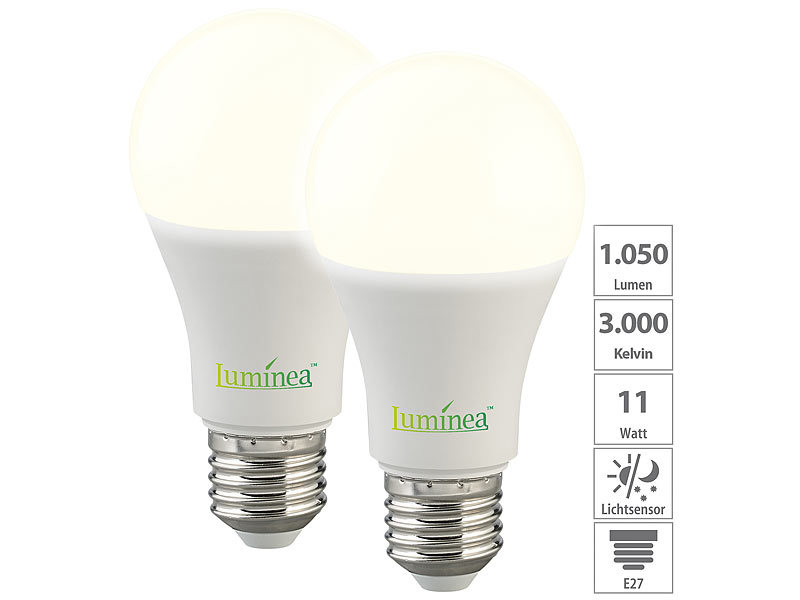 LED Lampe 11W E27 (warmes Licht) LED’s Light