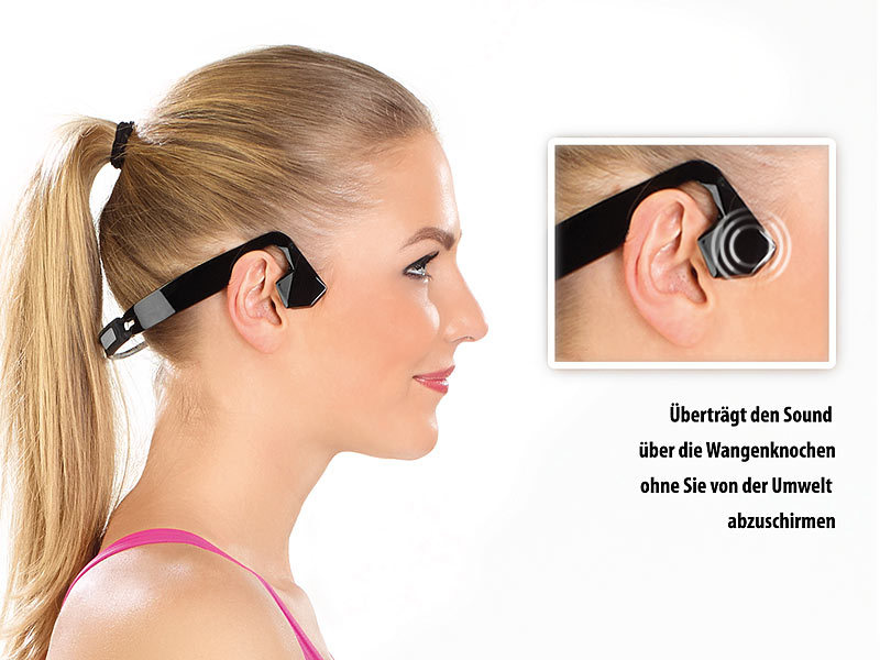 Bluetooth5.0 Bone Conduction Headset Wasserdichte Ohrhörer mit
