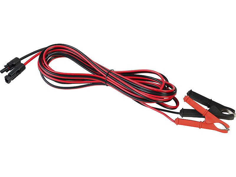 Batteriekabel 25 mm² 35cm mit Kabelschuhen M8 Rot : : Elektronik &  Foto