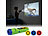 Playtastic 4er-Set Projektor-Taschenlampen mit 96 Bildern auf 12 Bildscheiben Playtastic Projektor-Taschenlampen für Kinder 