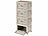 Xcase 2er Set 2er-Set Aufbewahrungsbox mit Deckel und MDF Ablage 30L,wheel Xcase Faltbare Aufbewahrungsboxen mit Deckel, MDF-Ablage und seitlichen Klappen